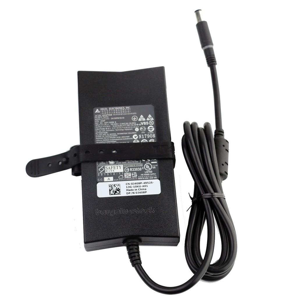 (ADAPTER) SẠC DÀNH CHO LAPTOP DELL 19.5V-7.7A (150W) (SLIM, Đầu Kim nhỏ) kích thước đầu ghim 4.5 x 3.0 mm