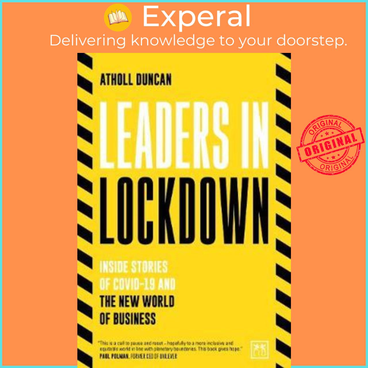 Sách - Leaders in Lockdown : Inside stories of Covid-19 and the new world of bu by Atholl Duncan
