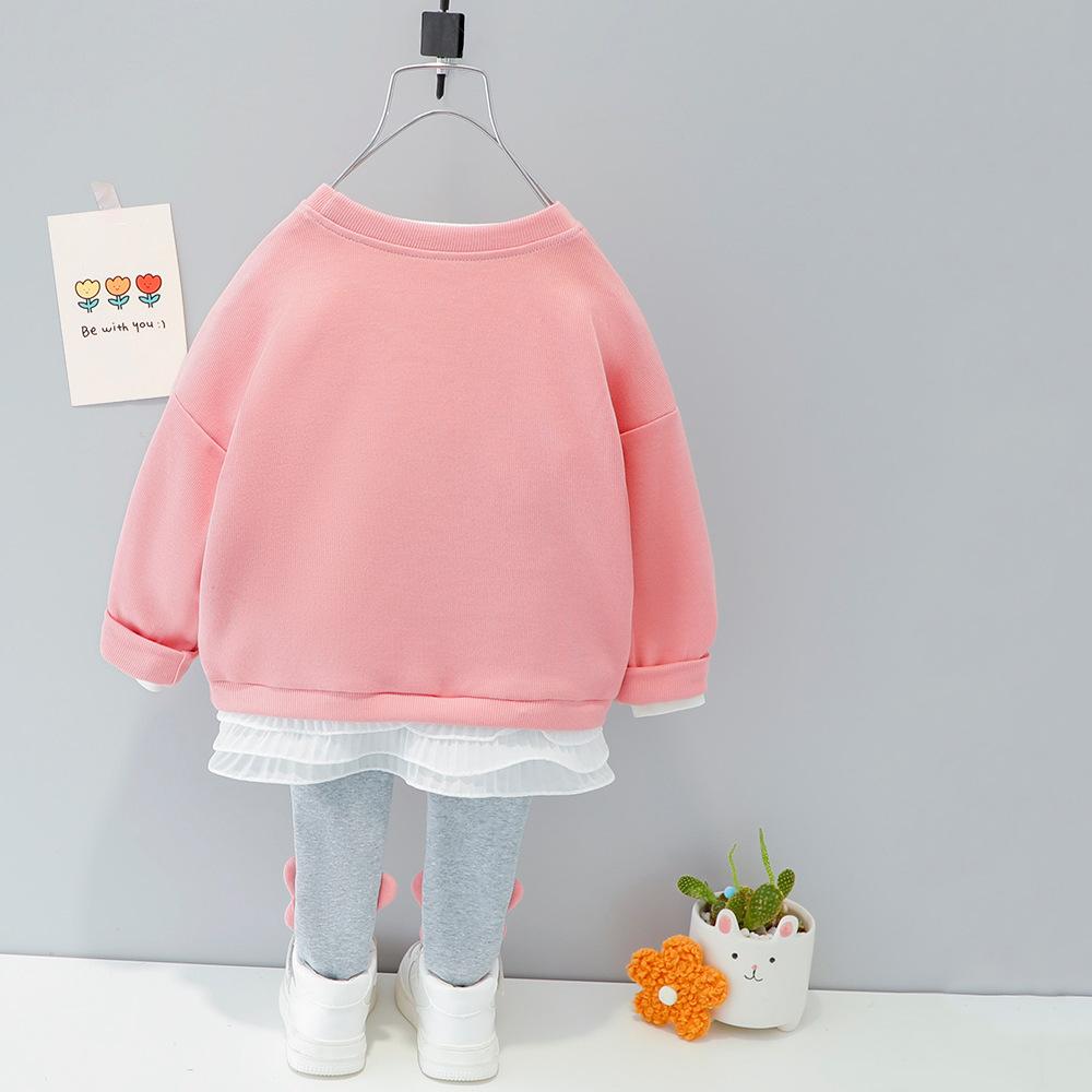 Mùa Xuân Cho Bé Gái Bộ Quần Áo Công Chúa Hoa Áo Tay Và Quần Cách Mặc Quần Áo Cho Trẻ Sơ Sinh Phù Hợp Cho Trẻ Tập Đi Bé Gái Bộ Trang Phục Trẻ Em trang Phục