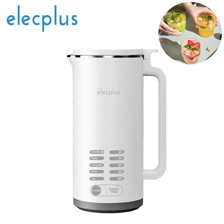 Máy làm sữa hạt Mini cao cấp thương hiệu Elecplus EP-S500 inox 304 - Công suất: 500W - Có 2 màu: Trắng và Xanh - HÀNG NHẬP KHẨU