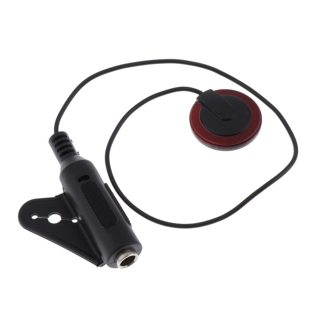 Acoustic Piezo Contact Microphone Pickup for Guitar Violin Mandolin Ukulele