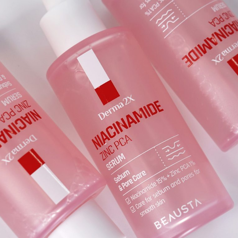 Tinh Chất Dưỡng Da Cấp Ẩm - Dịu Da Beausta Derma2X Niacinamide Zinc PCA Serum 50ml