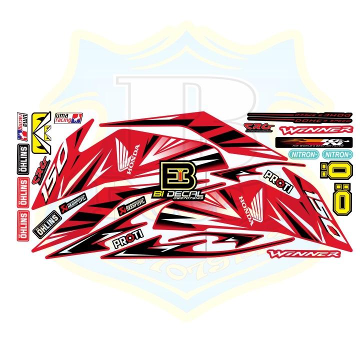 Tem rời dành cho winner mẫu zin đỏ