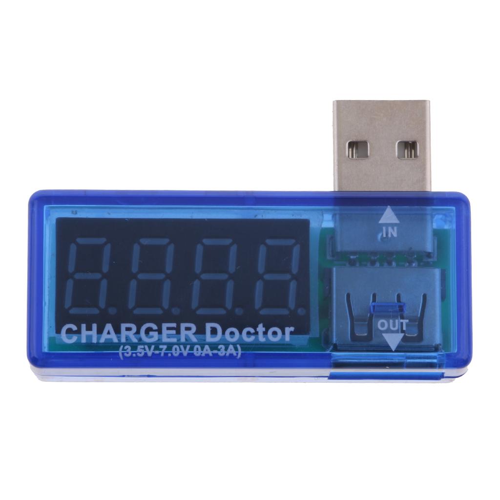 Sạc USB Báo Điện Áp Hiện Tại Máy Kỹ Thuật Số Volt AMP Đồng Hồ
