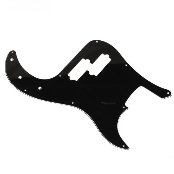 Black  9 Holes Pickguard PVC Anti-scratch For  Guitar Parts
