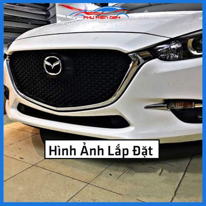 Mặt ca lăng, calang Mazda 3 2017-2018-2019 kiểu CX5 trang trí làm đẹp xe