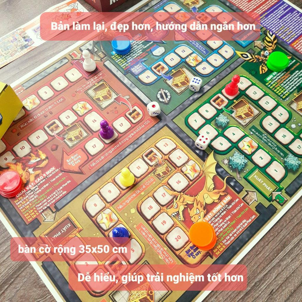 Board game-Đi tìm kho báu mini 1,2,3,4,5,6 Foxi-Đồ chơi trẻ em thông minh sáng tạo-phát triển IQ cao Đi Tìm Kho Báu Mini 1 Foxi