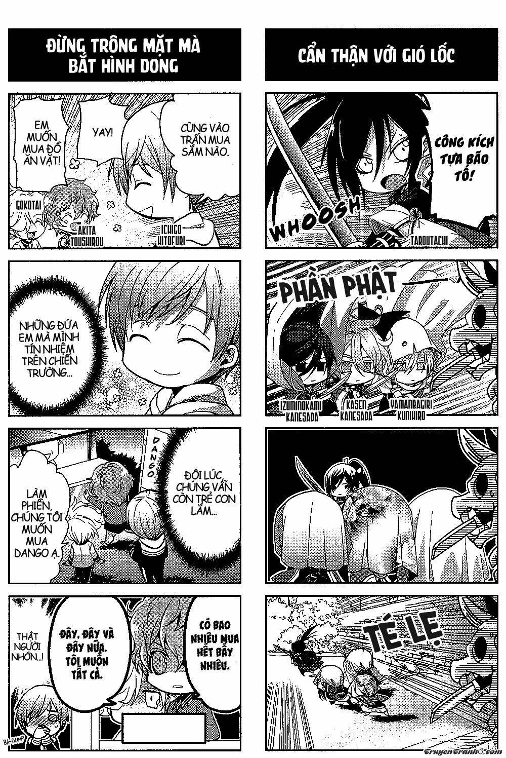 touken ranbu 4-koma chapter 2 9