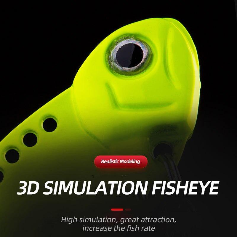 Mồi cá sắt VIB Fishing lure dài 3,5cm nặng 10g câu lure, cá lóc phukiencaulure25 mồi câu lure cá sắt 10g