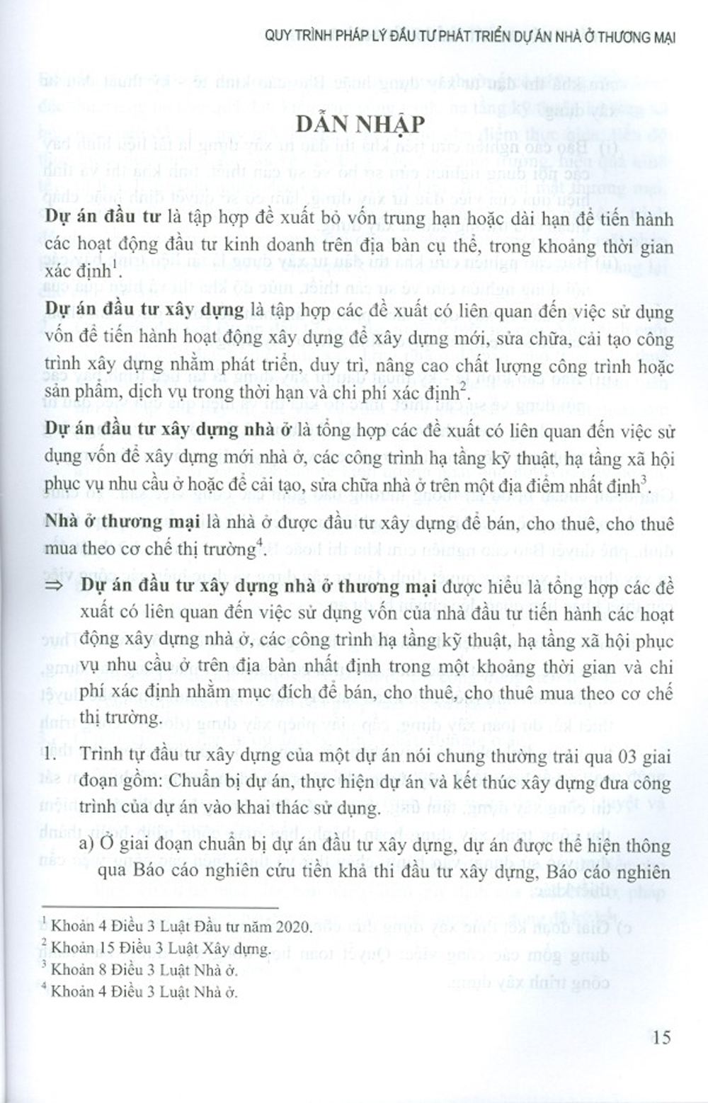 Quy Trình Pháp Lý Đầu Tư Phát Triển Dự Án Nhà Ở Thương Mại