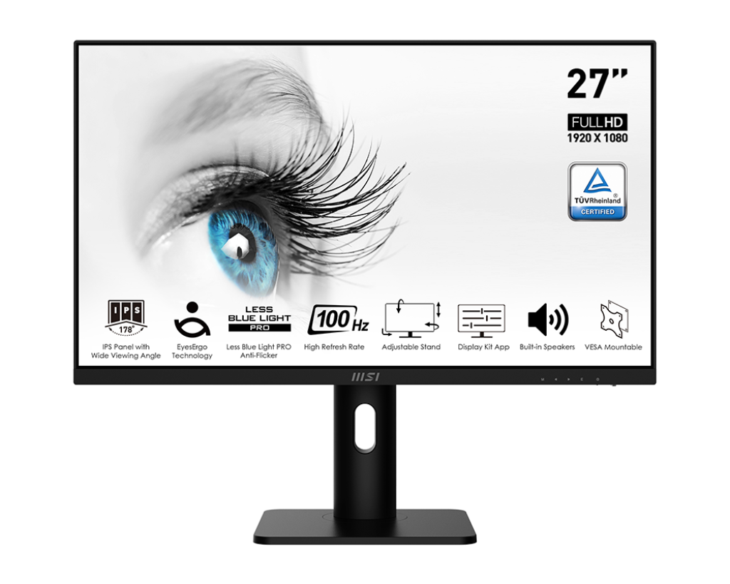 Màn Hình MSI PRO MP273AP 27 inch ( FHD/IPS/100Hz/1ms ) - Hàng Chính Hãng