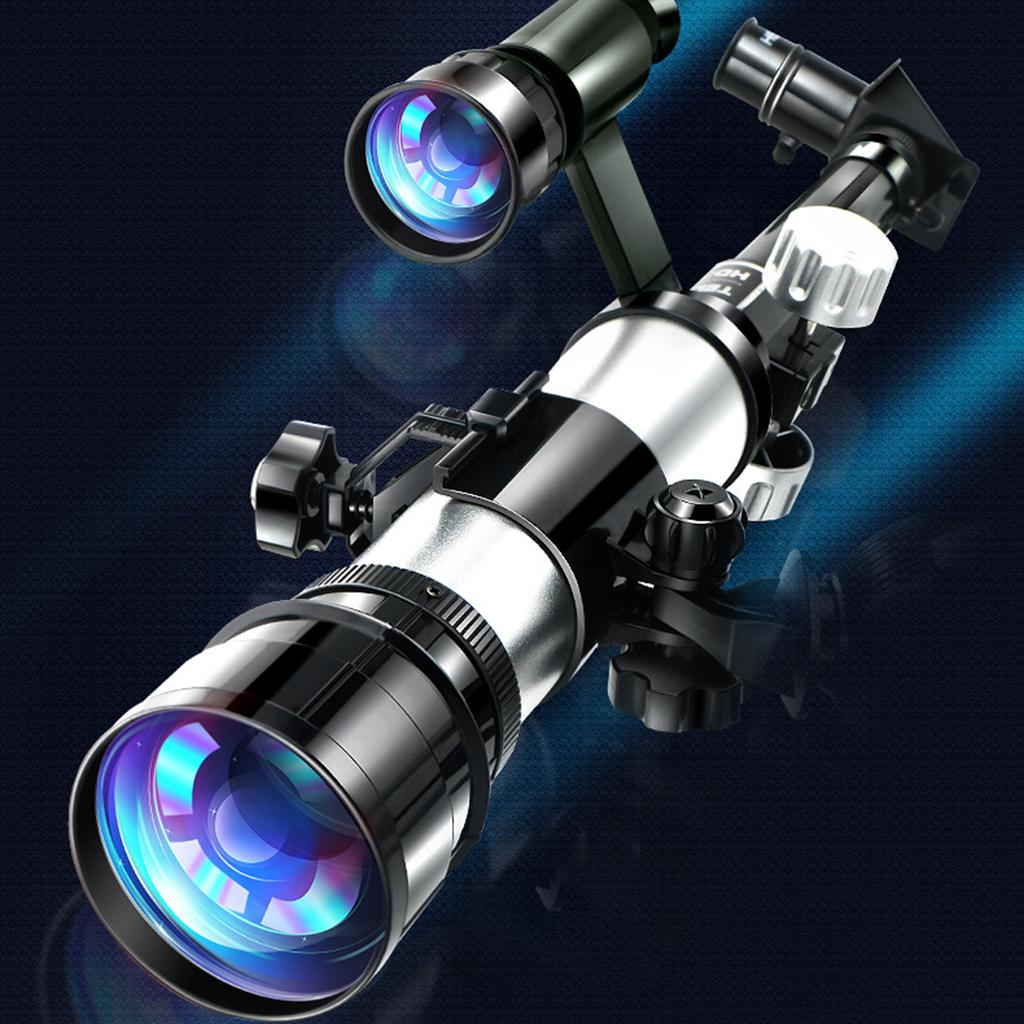 70 Mm HD Astronomical Reflector Telescope Monocular Set And Tripod Moon Filter for Adults Children
