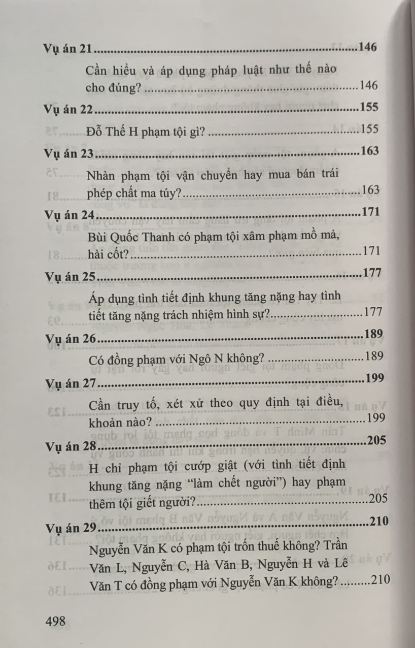 Bình luận án hình sự phức tạp, có nhiều quan điểm khác nhau trong quá trình tiến hành tố tụng và một số án lệ, quyết định giám đốc thẩm