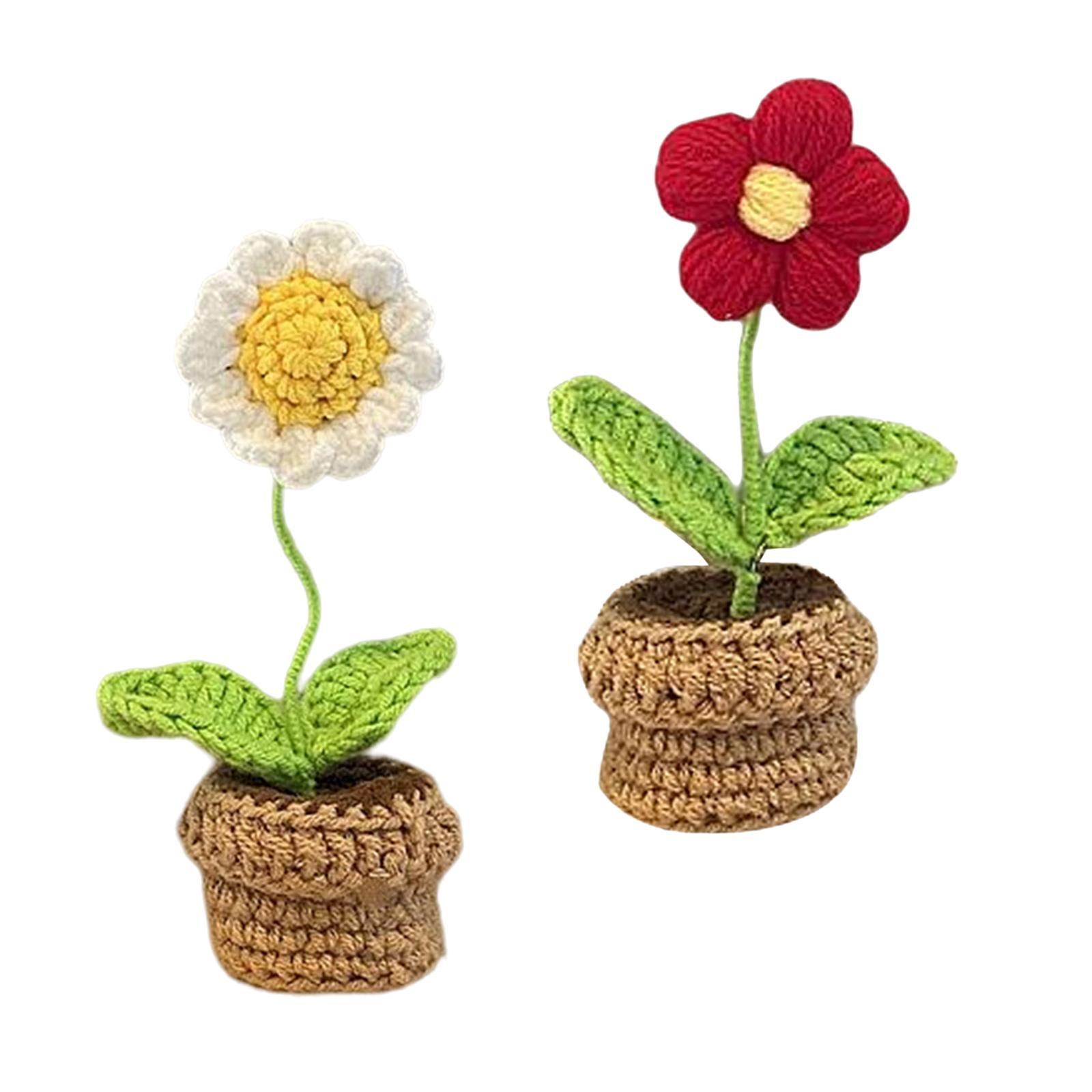 Handmade DIY Beginner Crochet Kit for Adults and Kids Includes Yarn