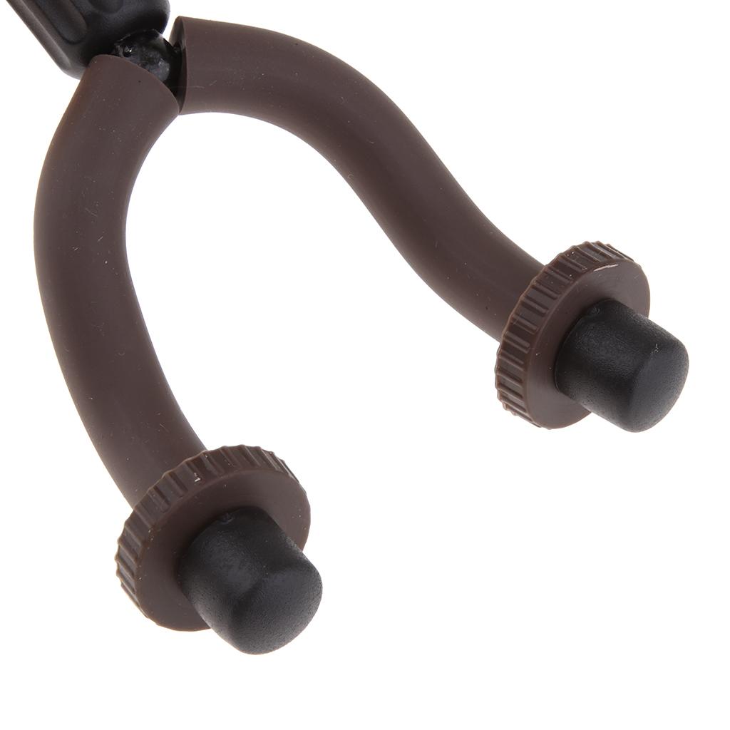 Guitar Hanger Wall Mount Stable, Guitar Bass Wall Mount Hanger Hook Holder, Wall Mount Stand Rack Bracket Fits All Size Guitar