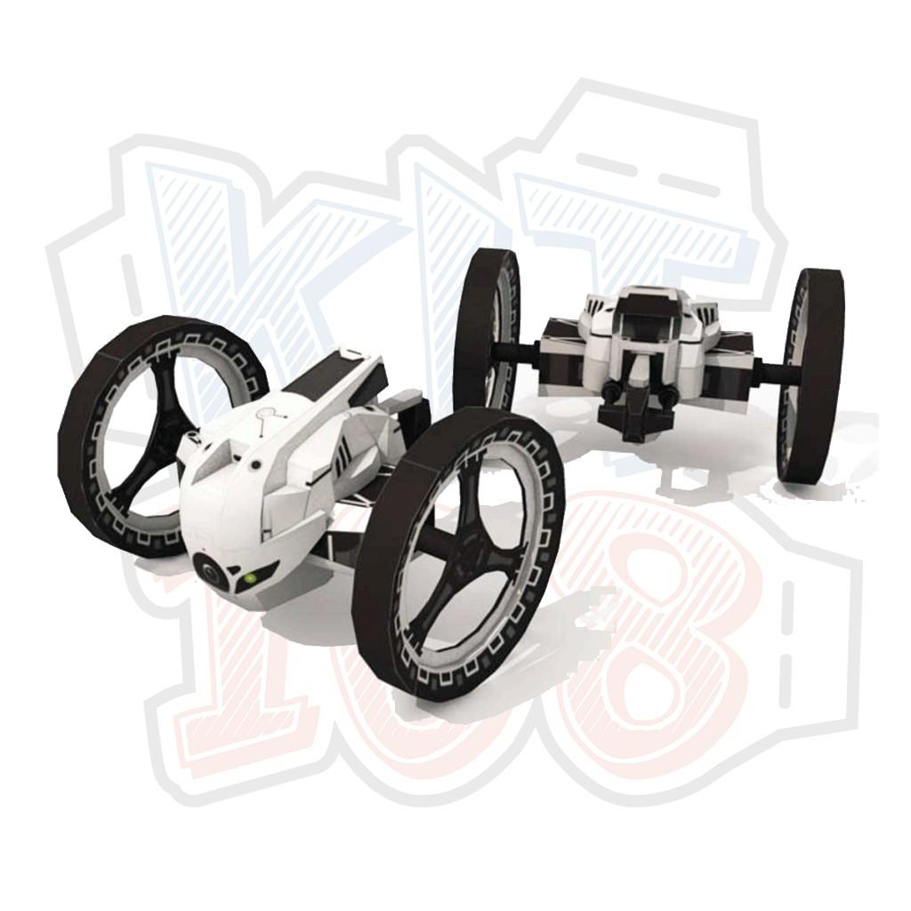 Mô hình giấy đồ vật đồ chơi Parrot Jumping Sumo