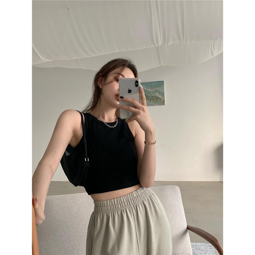 Áo Croptop Nữ 3 Lỗ Dáng Ôm