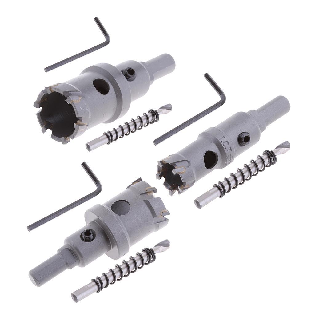 Drill Bit Set,19mm 25mm 30mm Stainless Steel Sets for Ceramic