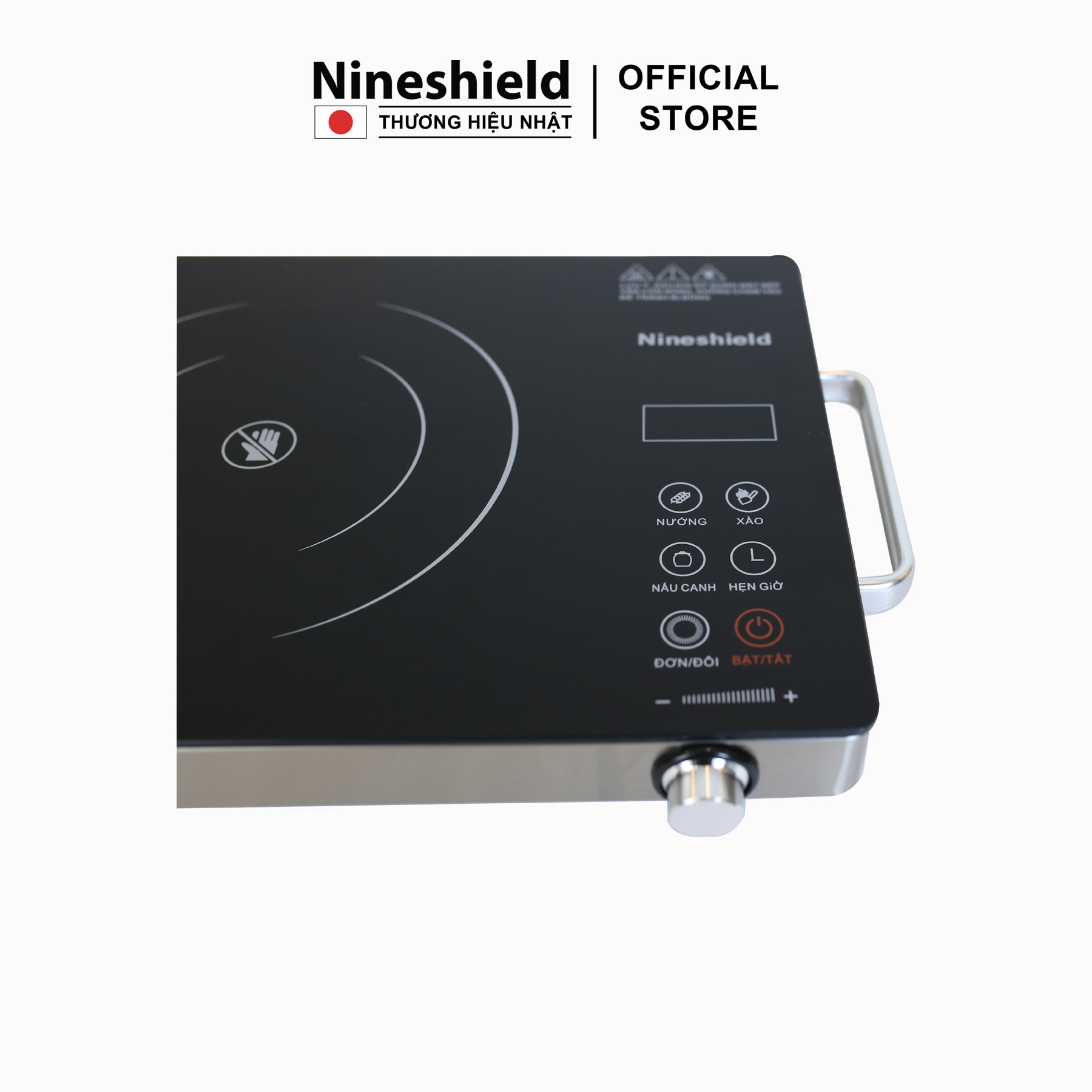 Bếp Hồng Ngoại Đơn Nhật Bản Nineshield KB-8601 - Hàng chính hãng