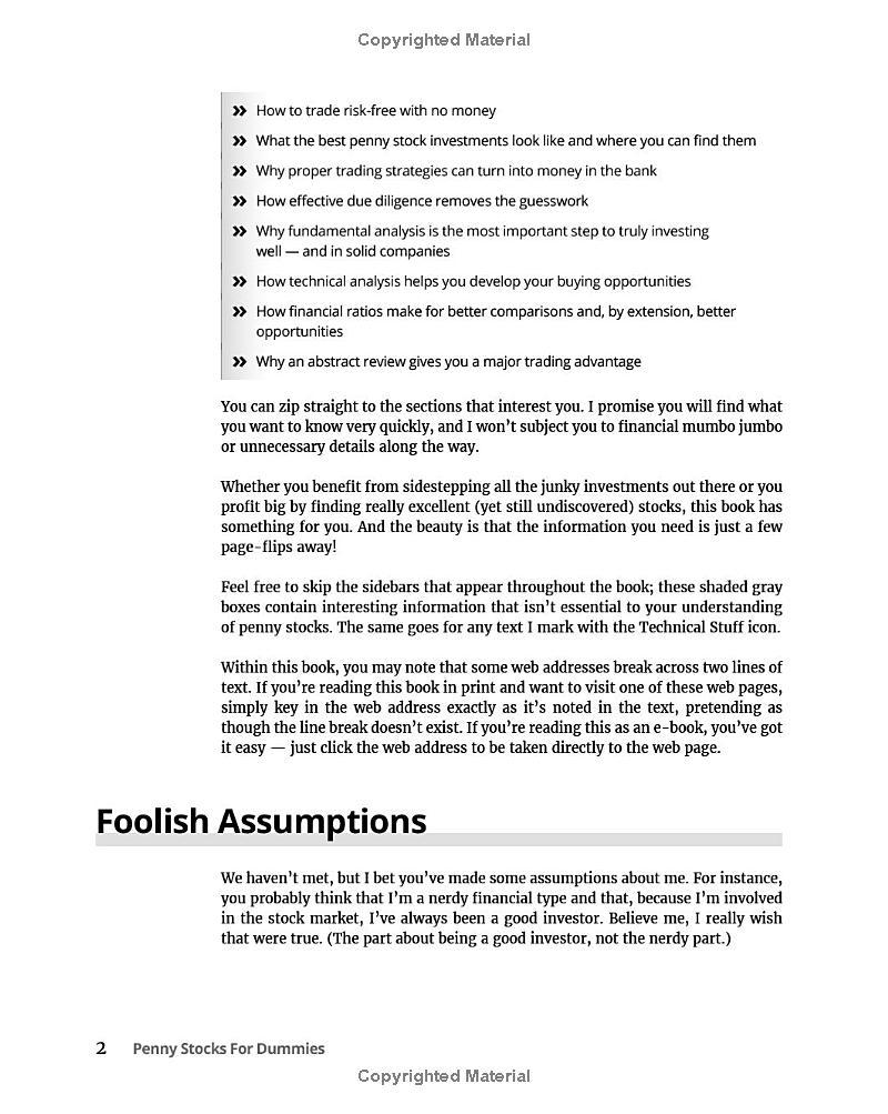 Sách ngoại văn: Penny Stocks For Dummies 3rd Edition