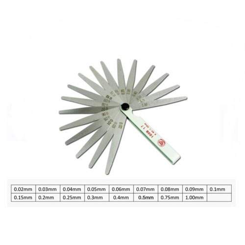 Thước Căn Lá 100B 17 Lá 0.02-1mm