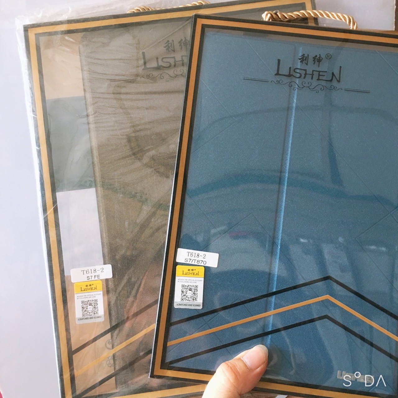 Bao da khay dẻo dành cho Samsung Tab S7 hiệu Lishen