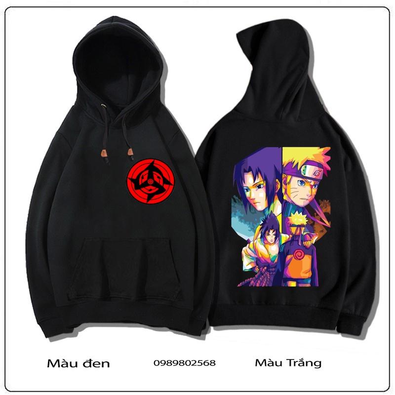 HOT BST ÁO KHOÁC ÁO HOODIE HÌNH ITACHI UCHIHA, SASUKE SENPAI , NARUTO ANIME KÈM QUÀ TẶNG