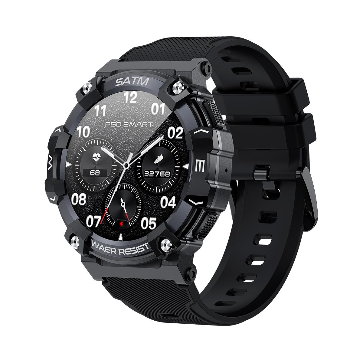 ZGPAX Thông minh Watch Watch Outdoor Giám sát hoạt động theo dõi pin HD màn hình HD Bluetooth IP68 Đồng hồ chống thấm thông minh cho nam giới