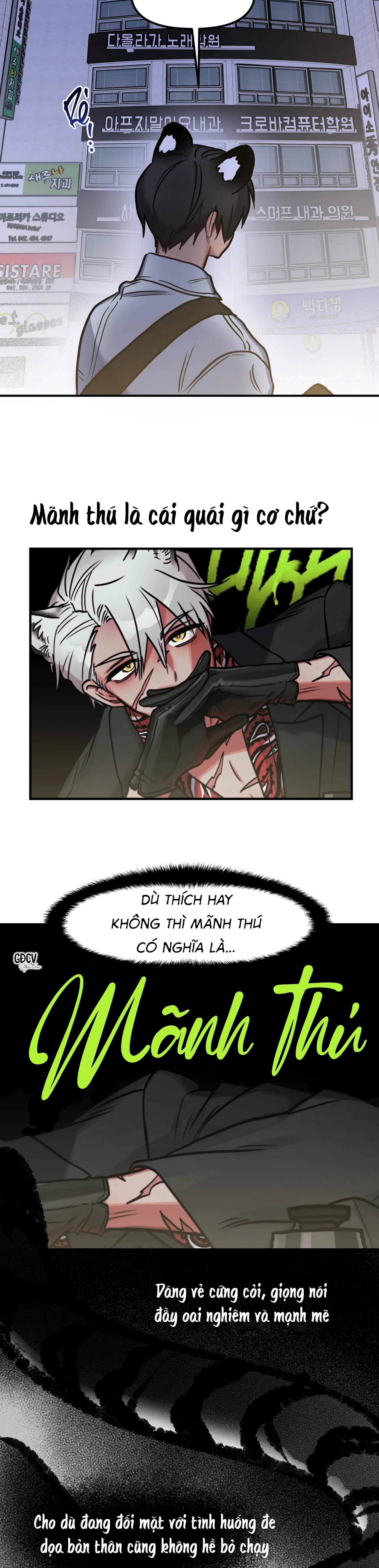 thưa ngài hổ, tôi đã ăn rất ngon miệng chapter 1 2