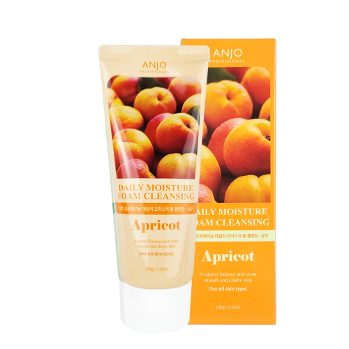 RỬA MẶT TRÁI MƠ ANJO PROFESSIONAL DAILY MOISTURE FOAM CLEANSING APRICOT 100g