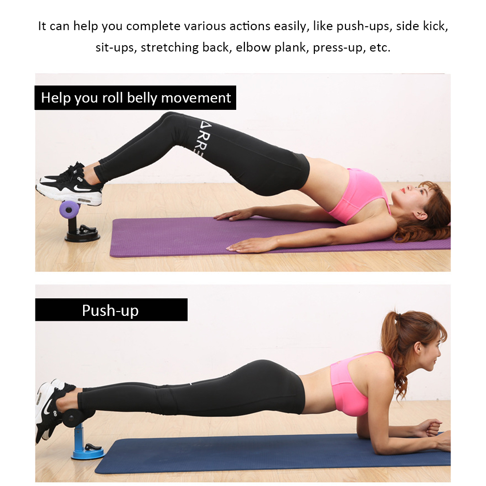 Máy tập cơ bụng cho các bài tập như chống đẩy, đá bên hông, ngồi lên, duỗi lưng, plank bằng khuỷu tay, push-up, v.v.