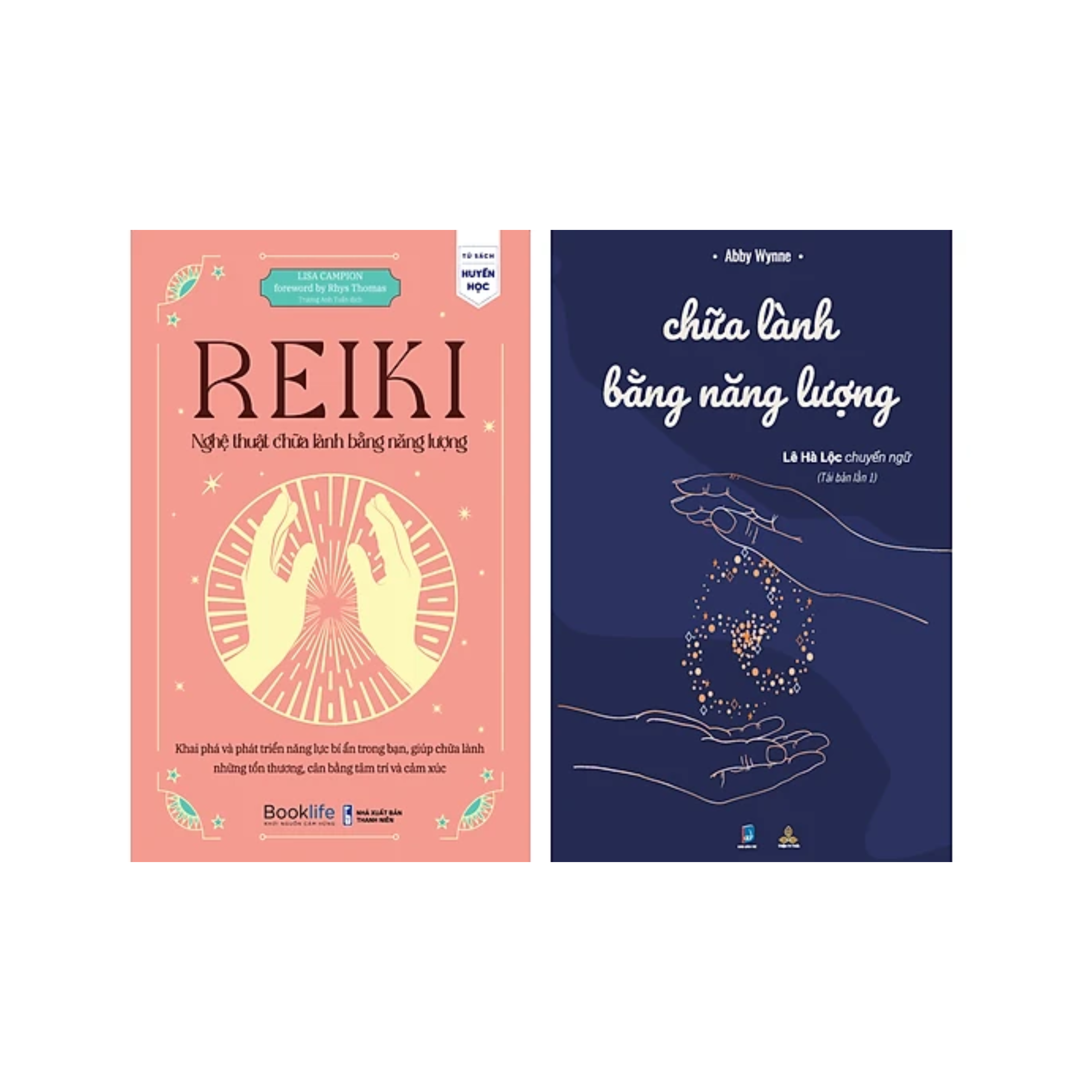 Combo 2Q Sách Chữa Lành : Chữa Lành Bằng Năng Lượng + Reiki Nghệ Thuật Chữa Lành Bằng Năng Lượng