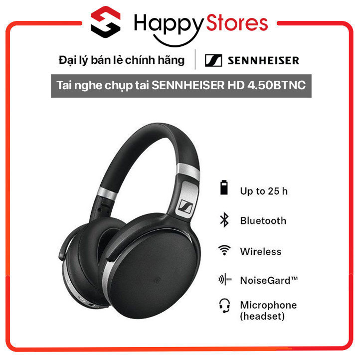 Tai nghe SENNHEISER HD 4.50BTNC - HÀNG CHÍNH HÃNG