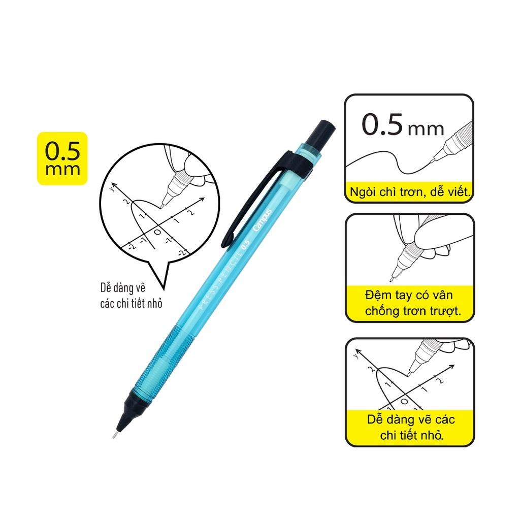 Bút chì kim Campus Press Pencil 0.5mm PC-PRP-0.5