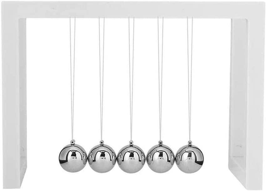 Bóng cân bằng nôi Newton cổ điển Con lắc bóng cân bằng acrylic kim loại