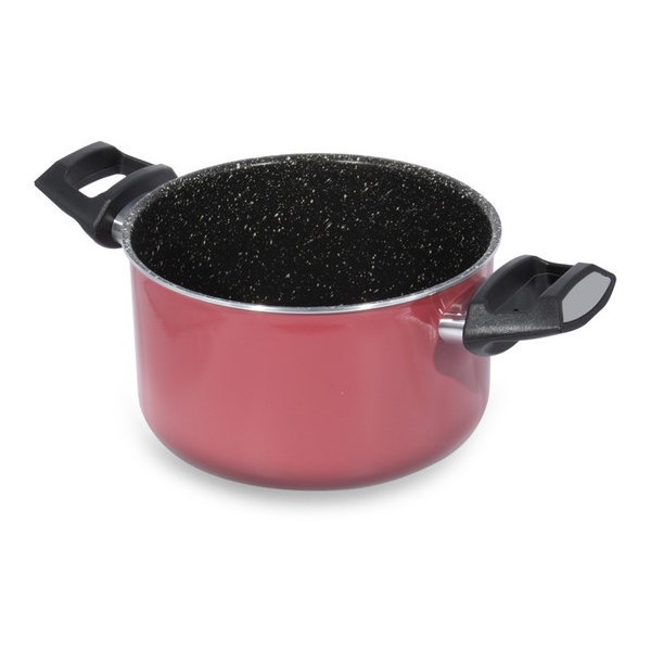 Nồi Easy Seoulcook 18 cm đáy từ chống dính vân đá cao cấp Hàn Quốc, dùng được tất cả các loại bếp / Induction