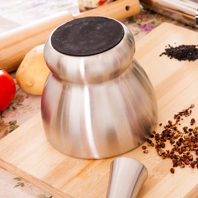 Bộ Chày Cối Inox 304 Cao Cấp Chống Nấm Độc Hại