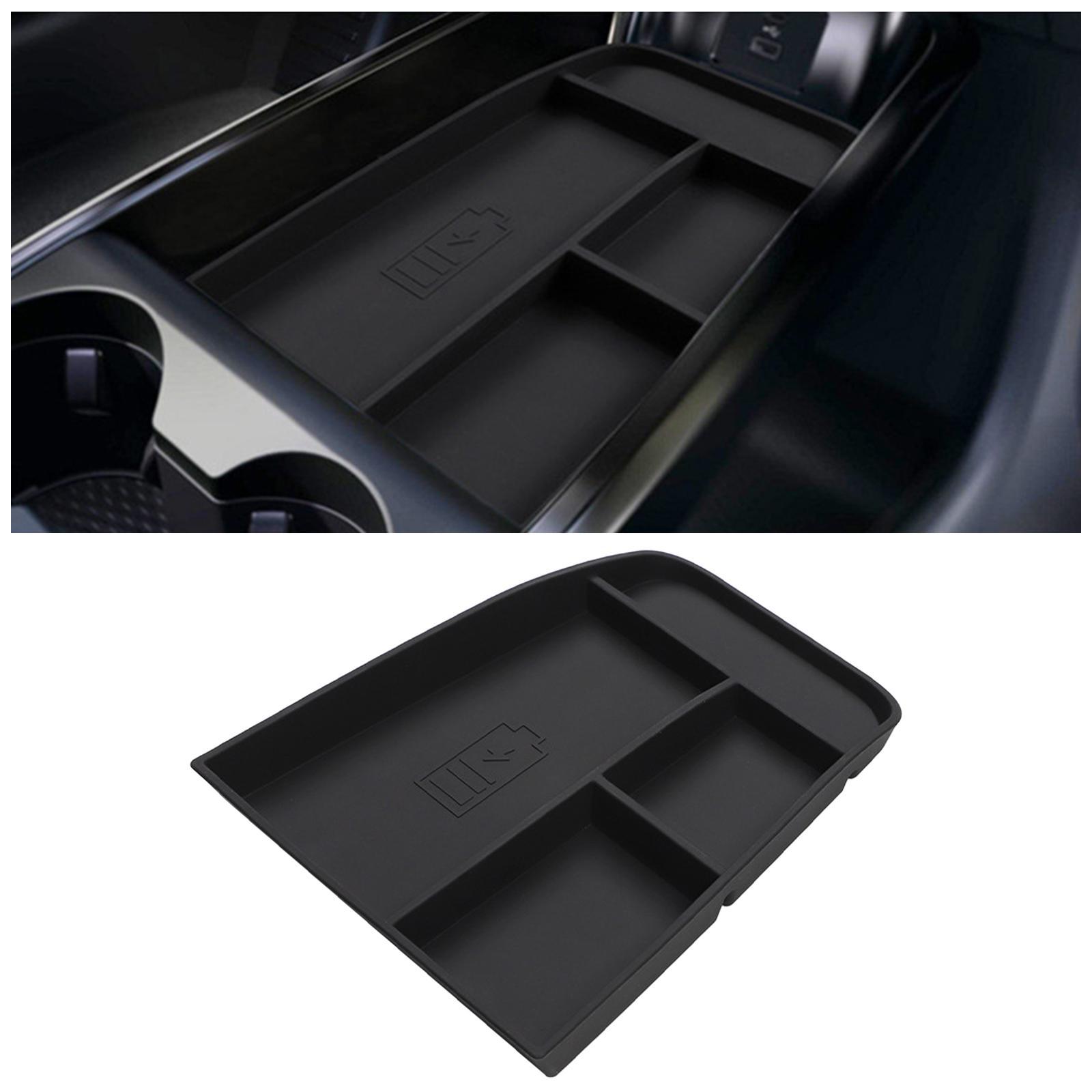 2Pcs Center Console Organizer Tray Fit for Ford Mustang Mach E 2021 2022