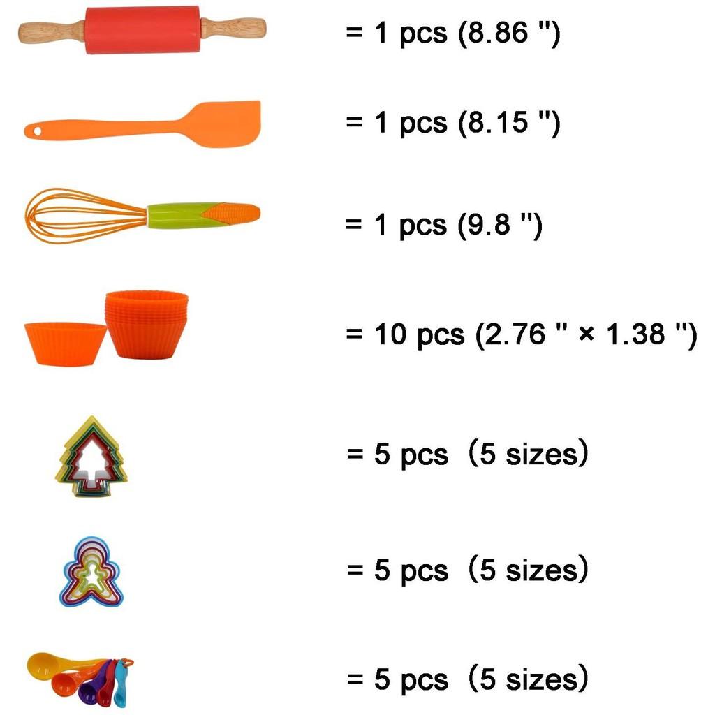 Bộ dụng cụ FULL làm bánh muffin và cookies cho gia đình - nhỏ - gọn - tiện lợi 28 PCS CBFAMI28P