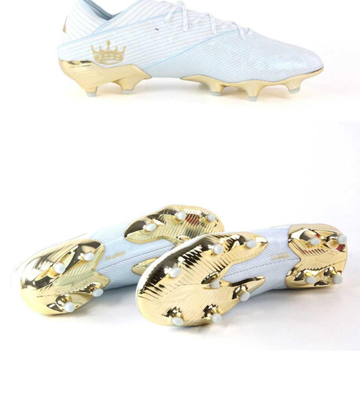 YANZISHOP Macy Anniversary Edition Kids Student Soccer Giày nam và nữ Broken Nails AG Dài Nails Falcon Người lớn Cỏ Đào tạo Giày