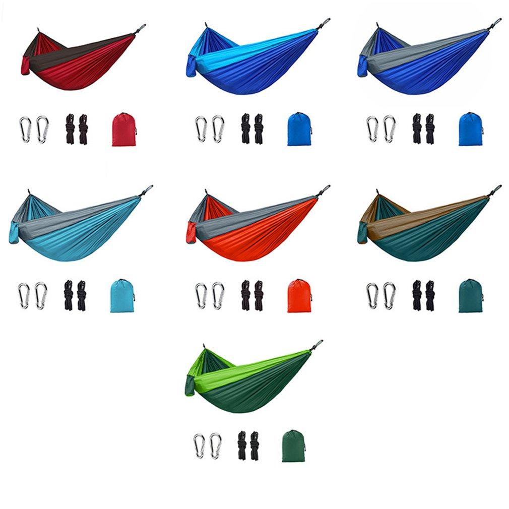 Ngoài Trời Nhẹ Dù Di Động Võng Du Lịch Cho Đi Bộ Đường Dài Du Lịch Ba Lô Cắm Trại Võng 270x140cm