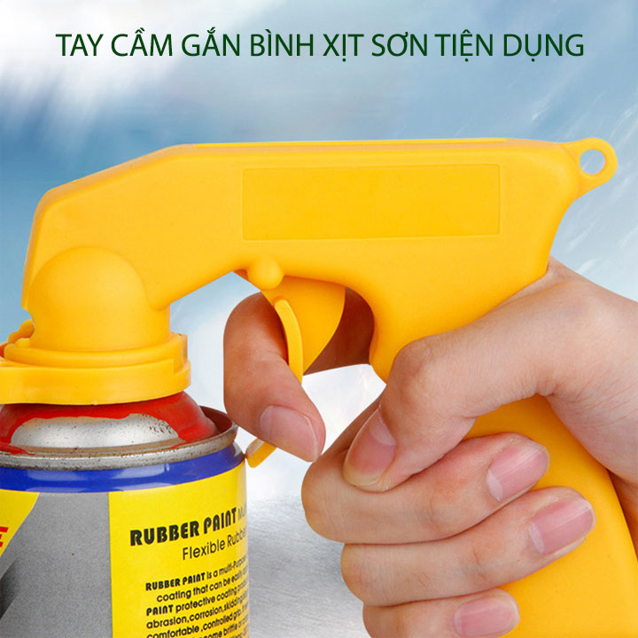 Đầu cò gắn bình xịt sơn dễ dàng, tiện dụng bằng nhựa ABS