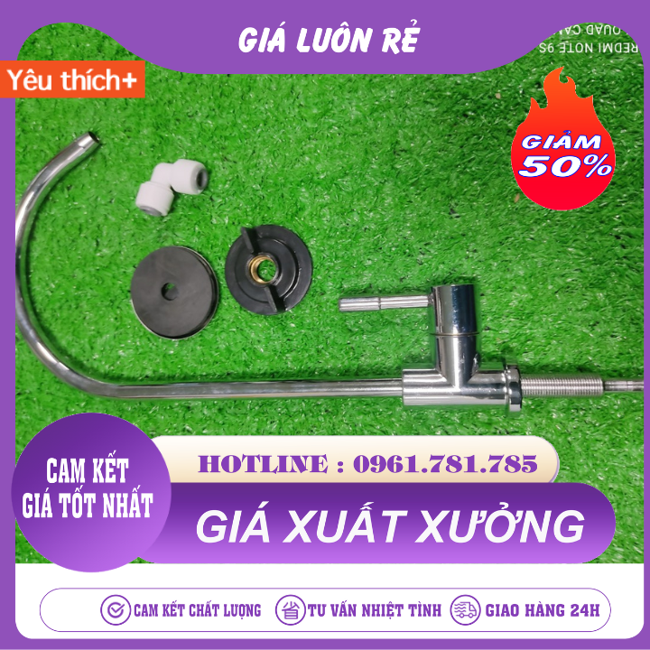 Vòi Gạt Máy Lọc Nước RO Thiết Kế Nhỏ Gọn, Sang Trọng, Dễ Sử Dụng