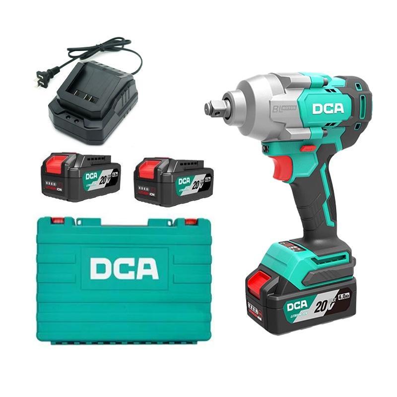 MÁY SIẾT BU LÔNG KHÔNG CHỔI THAN DÙNG PIN 20V/5AH*2 SẠC 4A DCA ADPB698FK - HÀNG CHÍNH HÃNG