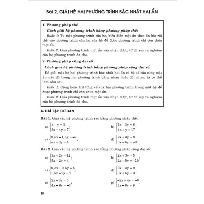 Hình ảnh Sách -  Combo Phương pháp giải bài tập toán 9 tập 1 + 2  (dùng kèm sgk kết nối tri thức với cuộc sống) - HA