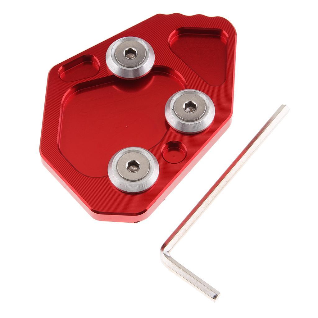 Kickstand Stand Extension Pad for K1300S/R 2009-2014 Red