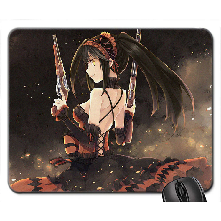 Mouse pad , miếng Lót chuột máy tính, đồ di chuột máy tính hình Anime Date A Live - Cuộc Hẹn Sống Còn