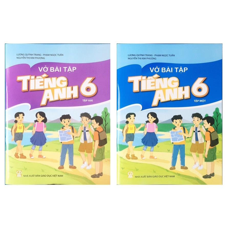 Sách - Combo Vở Bài tập Tiếng Anh 6