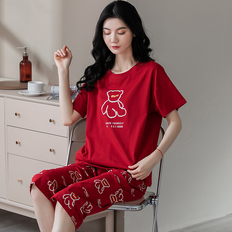 Quần áo mặc nhà cotton 5557