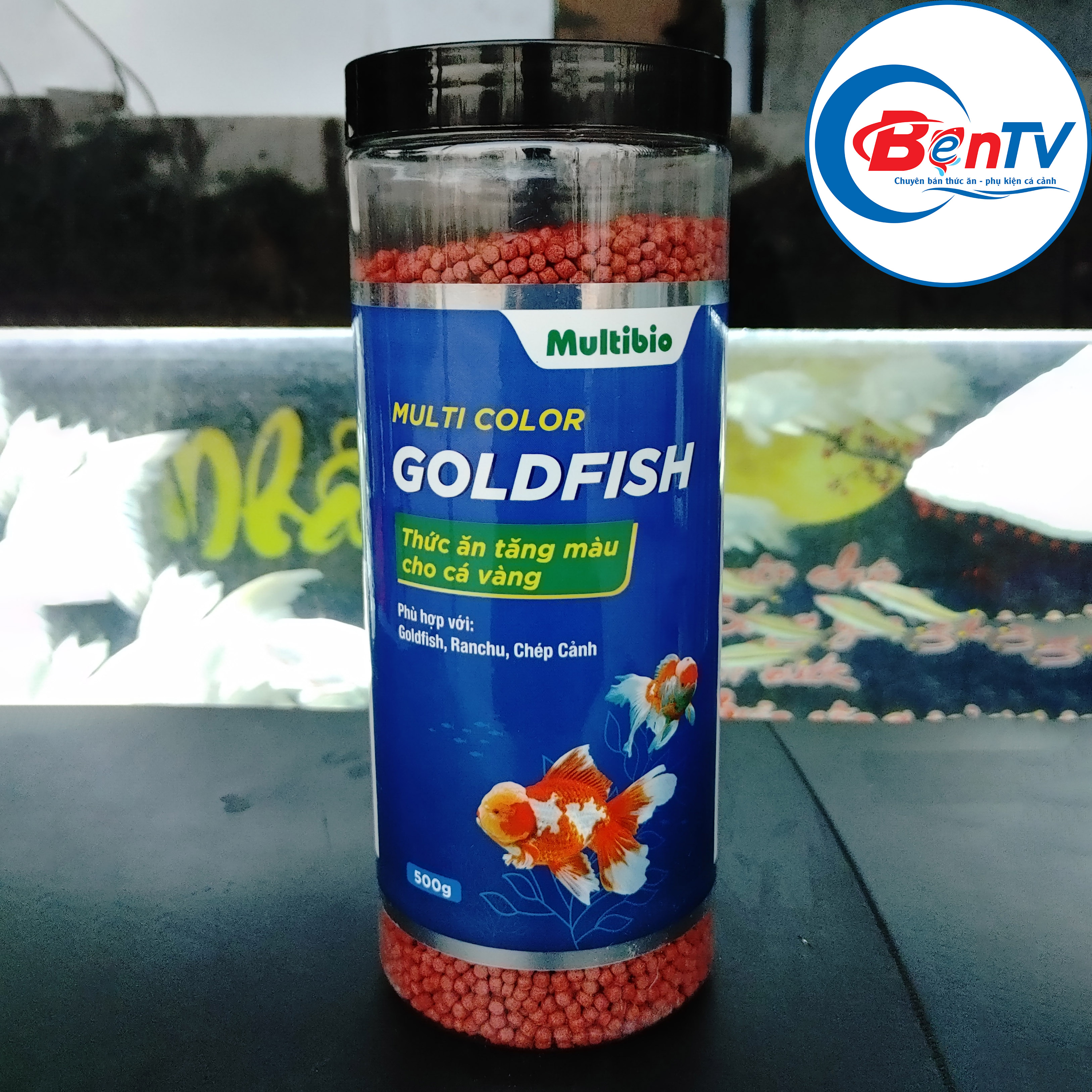 Hình ảnh Thức ăn cho cá Ranchu Oranda - Multi Color Goldfish